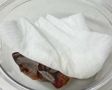 レンジ5分！生きくらげのガーリックチーズ和え作り方3写真