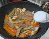 お腹に優しい蒟蒻根菜のペラペラ煮作り方5写真