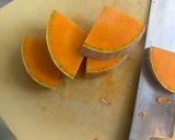 バターナッツかぼちゃの素揚げ_塩シナモン作り方1写真