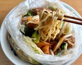 洗い物なしポリCOOK『節水！蒸し焼きそば』作り方12写真