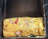 カニ蒲のだし巻き卵（割烹風）作り方3写真