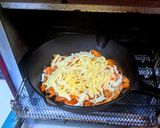 豚バラ肉舞茸ごはんとチーズ焼き作り方12写真