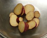 鮭とさつま芋の甘酢炒め作り方1写真
