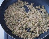 不器用冷凍下味焼肉のたれ鶏そぼろ作り方3写真