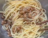 納豆パスタ作り方4写真