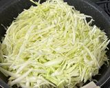 ワンパン！包まないチーズとんぺい焼き作り方2写真