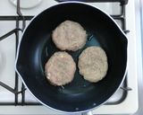 【主菜】さば缶えのきバーグ作り方4写真
