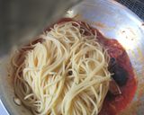 揚げなすと新生姜のノルマ風スパゲッティ作り方9写真