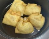 【節約】もやし入り油揚げの煮物作り方3写真