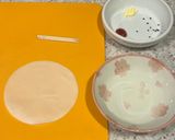 餃子の皮で子ども兜作り方1写真