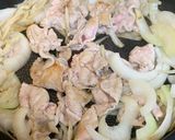 ごぼう香る新玉ねぎの豚生姜焼き作り方7写真