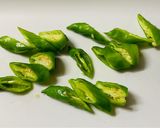 朝食にも！ウインナーとししとうのケチャップ炒め作り方1写真