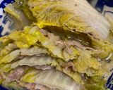 4毒なし　フライパン白菜豚肉ミルフィーユ作り方7写真