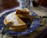 チョコチップパンケーキ作り方8写真