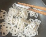 お弁当に⭐︎普通のレンコンのきんぴら作り方1写真