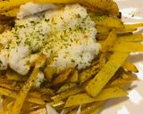 細切りポテト＆とろろのバター焼き作り方4写真