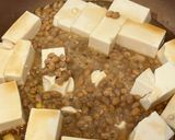 ラクうま♪豆腐と納豆の卵とじ作り方2写真