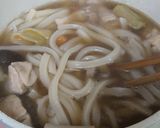治部煮風うどん作り方6写真