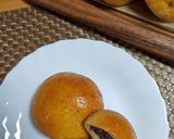 ★低糖質‼アーモンドでチーズ粒あんパン♪作り方15写真