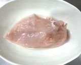レンジで簡単！蒸し鶏のごまだれがけ作り方1写真
