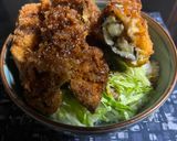 ソース茄子カツ丼作り方7写真