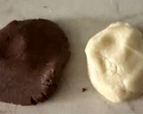 レンチンしましまクッキー作り方1写真