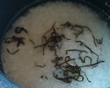 お酒の〆に★塩昆布豆ごはん作り方3写真