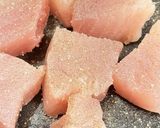 マグロと和風だしの出会いが生む😋鮪カレー作り方1写真