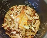 大原千鶴さんの♬鶏とキノコの炊き込みご飯作り方4写真