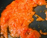 トマト缶で作るシンプルトマトソースパスタ作り方1写真