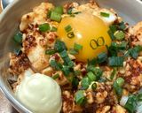 豆腐キムチ丼／豆腐のヤンニョム和え作り方6写真