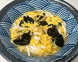 フリーズドライの卵スープで酸辣湯うどん作り方6写真