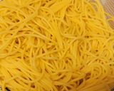ホタテの濃厚カルボナーラ作り方1写真