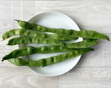 甘辛ごま味♪モロッコインゲンと人参のきんぴら作り方1写真