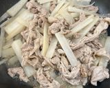 大根と豚肉の炒め煮作り方4写真