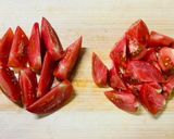 混ぜるだけ！超簡単トマト玉ねぎ豆苗サラダ作り方1写真