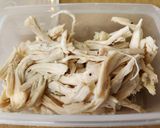鶏むね肉と長ネギの和風スパゲティ作り方2写真