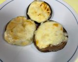 簡単　椎茸の味噌マヨチーズ作り方3写真