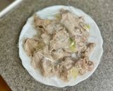 サバ缶鍋🍲豚肉入り作り方5写真