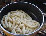 豚肉と棒湯葉と黒木耳の中華風炒めうどん作り方10写真