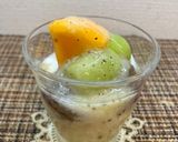キウイソースで簡単デザート🥝作り方4写真