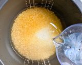 さつまいもとベーコンのバター醤油ごはん作り方3写真