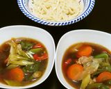 武蔵野埼玉野菜肉汁つけうどん←肉汁第三弾作り方14写真