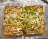 塩分0.5:厚揚げネギおかかチーズ焼き作り方3写真