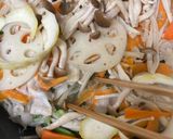 蒸し野菜　レモンのせ作り方5写真
