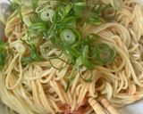 簡単　たらこ油そば作り方9写真