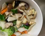 肉無チクワさっぱり洋風梅田楽味野菜炒め作り方14写真