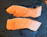 鮭とマッシュルームのクリーム煮作り方1写真