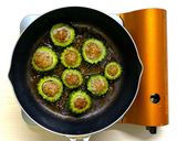 ゴーヤーの肉詰め作り方5写真