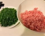 超簡単♪ニラと豚ミンチだけの揚げ餃子作り方1写真